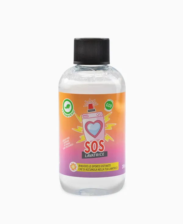 SOS Lavatrice 250 ml – Elimina il cattivo odore dalla lavatrice