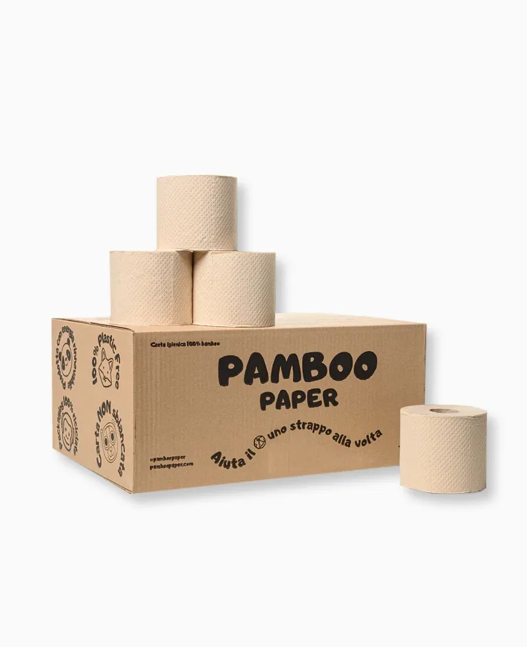 Carta igienica in bambù